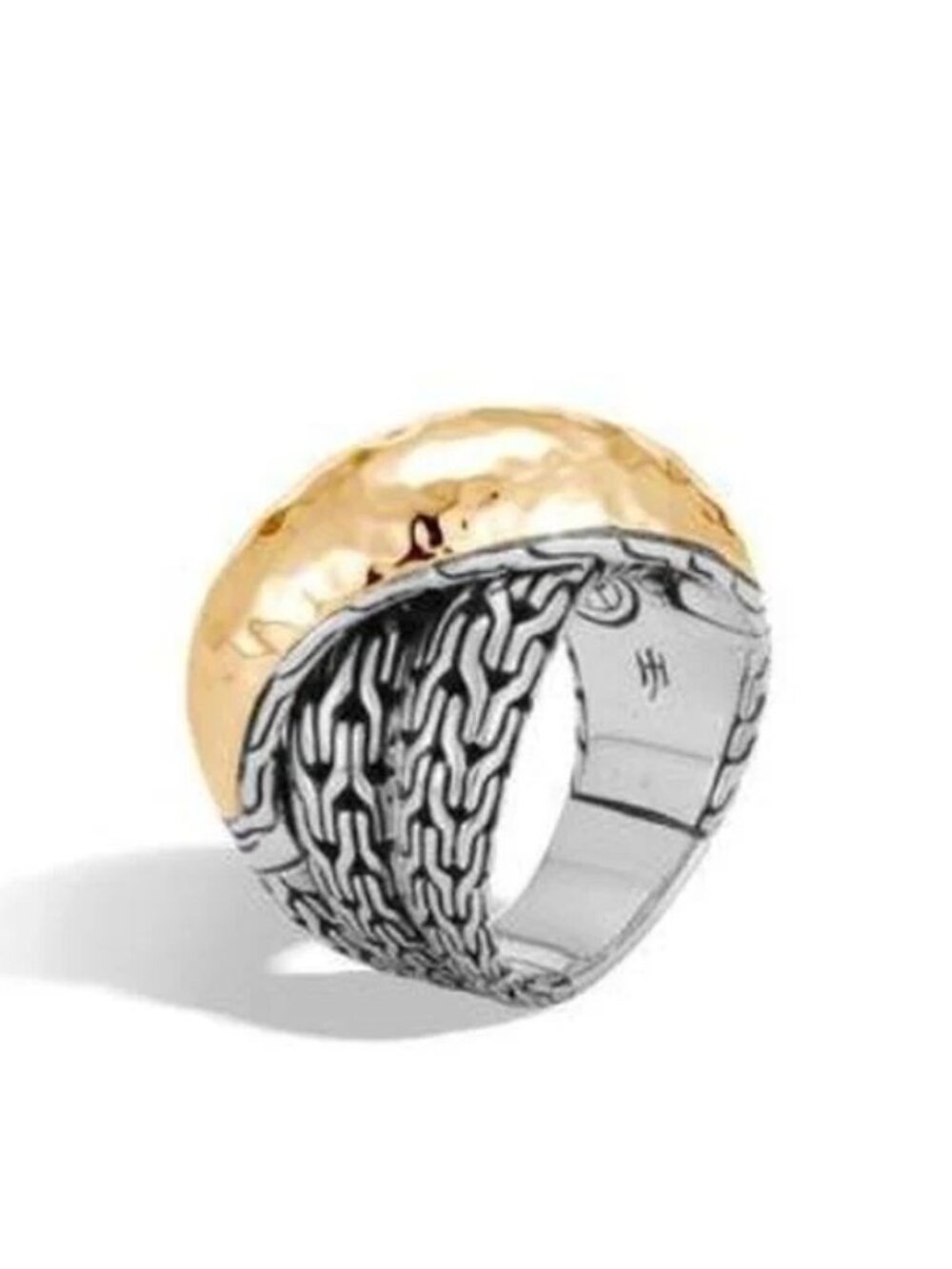 JOHN HARDY CLASSIC CHAIN CROSSOVER RING - Picture 3 of 11